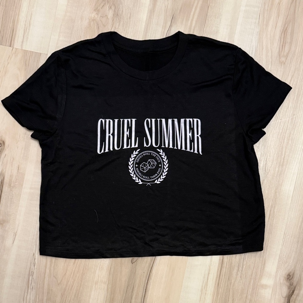 “Cruel Summer” Cropped Tee